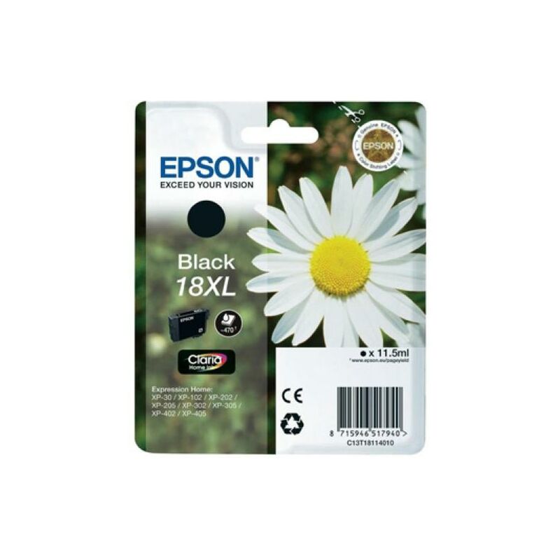 

Epson Cartucho de Tinta Compatible Epson T1811XL Negro