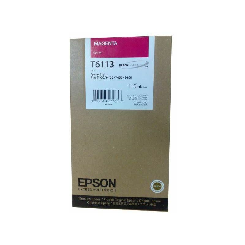 

Cartucho T611300 magenta - Epson