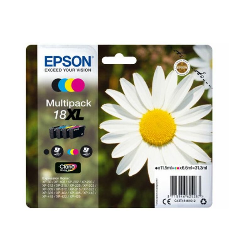 

Epson Daisy Multipack 18XL 4 colores