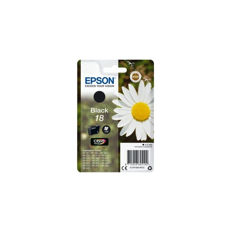 

Epson Daisy Cartucho 18 negro (etiqueta RF)