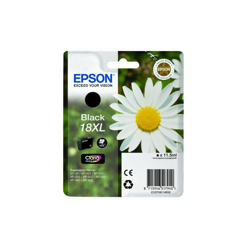 

Epson Daisy Cartucho 18XL negro