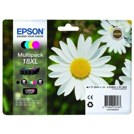 Epson Daisy Multipack 4-colours 18XL Claria Home Ink