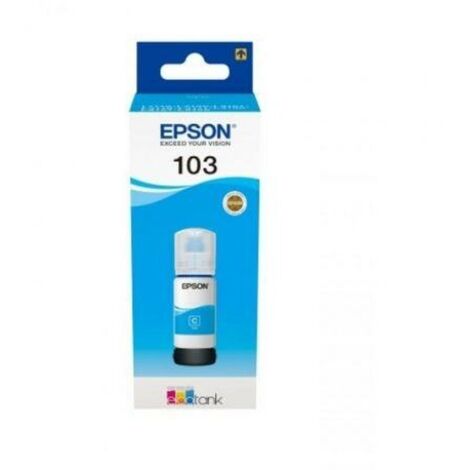 Epson EcoTank cyan T 103 65 ml T 00S2 Druckerpatronen