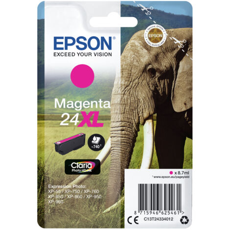 Epson Elephant C13T24334022 cartouche d'encre 1 pièce(s) Original Magenta