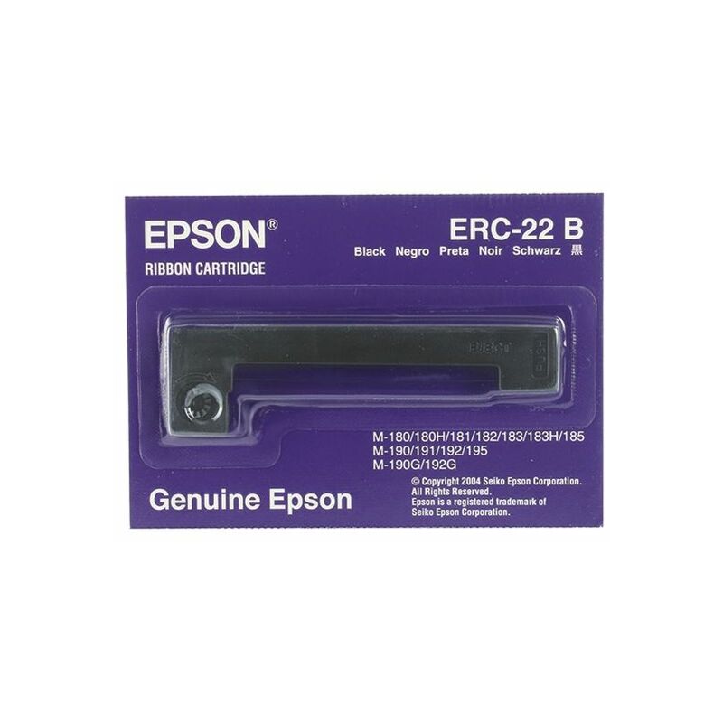 Epson ERC22 Fabric Ribbon Black - EP15358