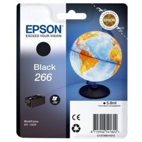 Epson Globe Singlepack Black 266 ink cartridge
