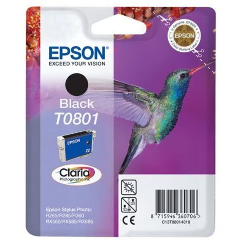 Epson Hummingbird T0801 cartucho de tinta 1 pieza(s) Original