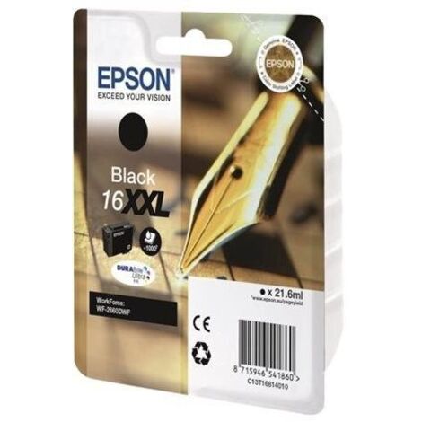 Epson ink cartridge black DURABrite Ultra XXL T 168 T 1681