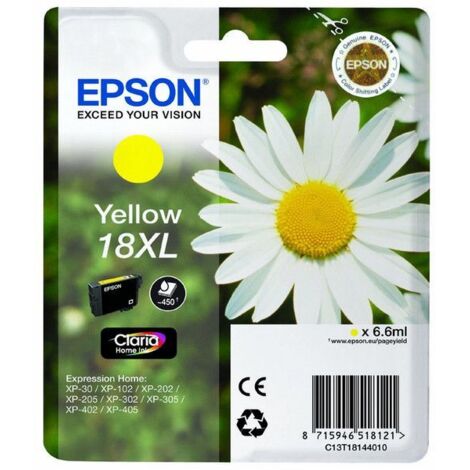 Epson ink cartridge XL yellow Claria Home T 181         T 1814
