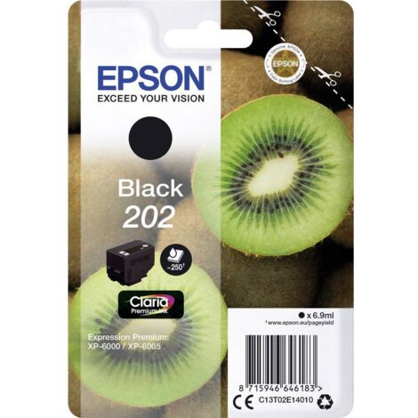 Epson Kiwi Singlepack Black 202 Claria Premium Ink