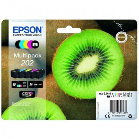 EPSON Multipack 5-colours 202 Claria Premium Ink KIWI
