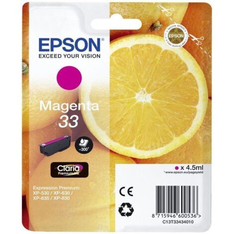 Epson Oranges C13T33434022 Druckerpatrone 1 Stück(e) Original
