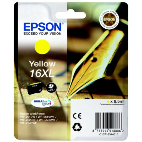 Epson Pen and crossword C13T16344012 cartouche d'encre 1 pièce(s) Original Rendement élevé (XL) Jaune
