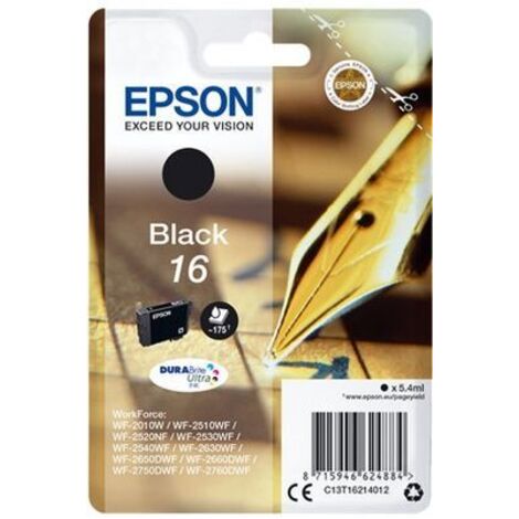 Epson Pen and crossword Singlepack Black 16 DURABrite Ultra Ink