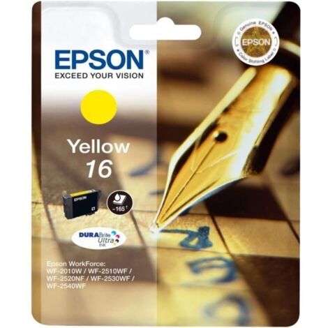 Epson Pen and crossword Singlepack Yellow 16 DURABrite Ultra Ink