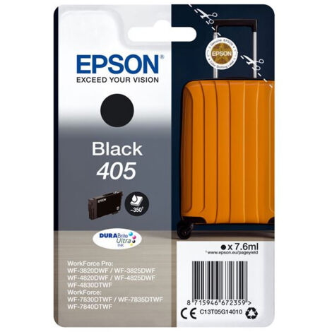 Epson Singlepack Black 405 DURABrite Ultra Ink