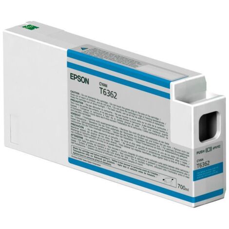 Epson Singlepack Cyan T636200 UltraChrome HDR 700 ml cartouche d'encre 1 pièce(s) Original