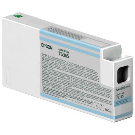 Epson Singlepack Light Cyan T636500 UltraChrome HDR 700 ml cartouche d'encre 1 pièce(s) Original