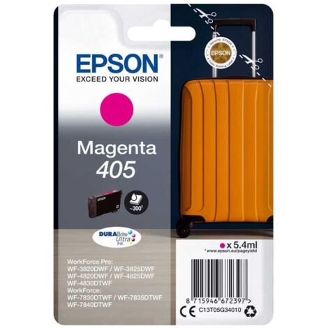 EPSON Singlepack Magenta 405 DURABrite Ultra Ink