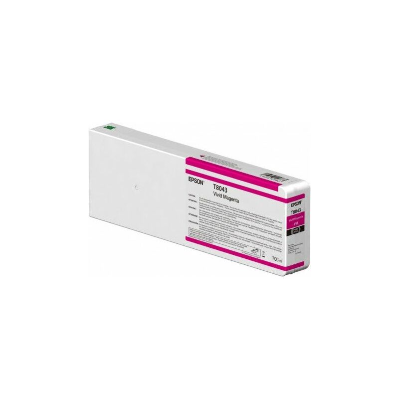 

Singlepack Vivid Magenta T804300 UltraChrome HDX/HD 700ml - Epson