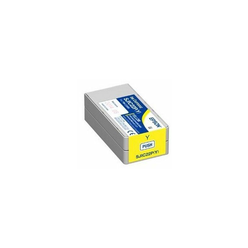 

Epson SJIC22P(Y): Ink cartridge for ColorWorks C3500 (yellow)