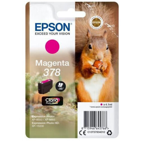 Epson Squirrel C13T37834010 cartouche d'encre 1 pièce(s) Original Rendement standard