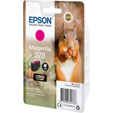 Epson Squirrel C13T37834020 cartouche d'encre 1 pièce(s) Original Rendement standard