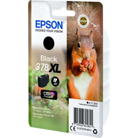 Epson Squirrel C13T37914020 cartouche d'encre 1 pièce(s) Original Rendement élevé (XL) Noir