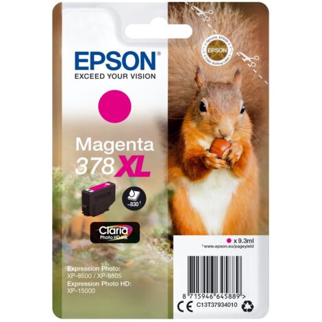 Epson Squirrel C13T37934010 cartouche d'encre 1 pièce(s) Original Rendement élevé (XL)