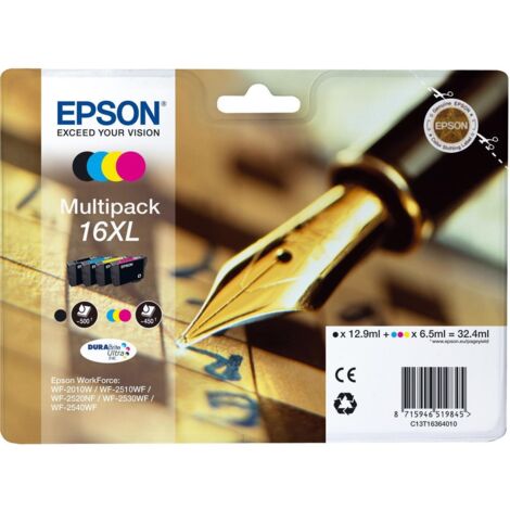 Epson ST1636 Pen and Crossword Multipack 16XL Nero Ciano Magenta Giallo 4 Colori