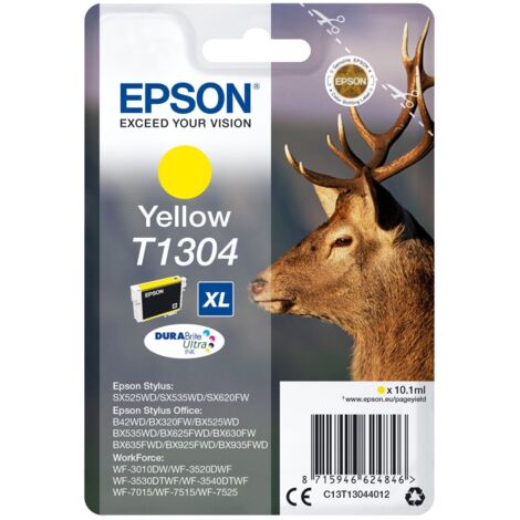 Epson Stag T1304 cartuccia d'inchiostro 1 pz Originale Resa elevata (XL) Giallo