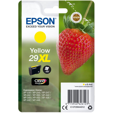 Epson Strawberry C13T29944022 cartouche d'encre 1 pièce(s) Original Rendement élevé (XL) Jaune
