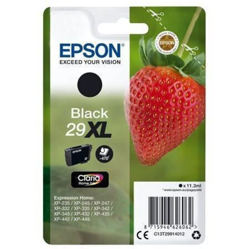 Liderpapel - epson Cartuccia T2991 - Fragola - Nero xl