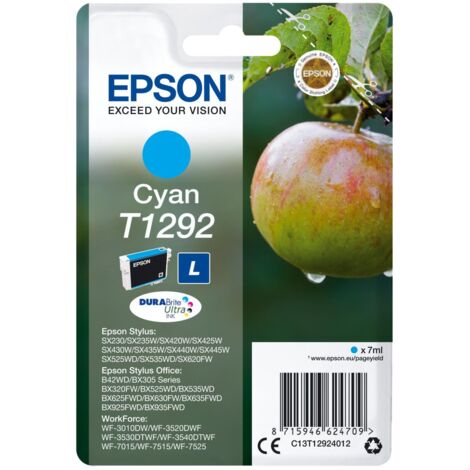 Epson T1292 cartuccia d'inchiostro 1 pz Originale Ciano