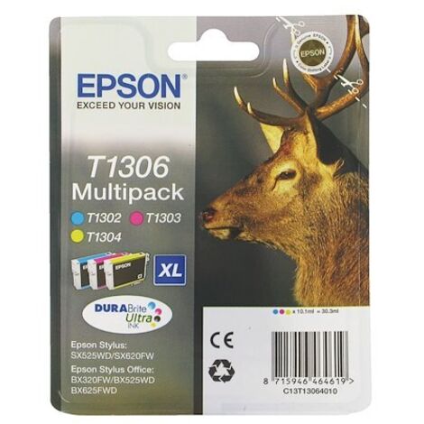 Epson T1306 Pack cartouche pour imprimante jet d'encre