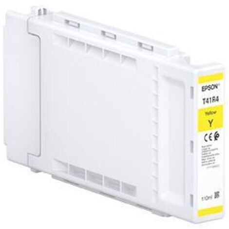 Epson T41R440 Singolo Pacco di Inchiostro a Pigmenti UltraChrome XD2 Giallo 110ml - Originale