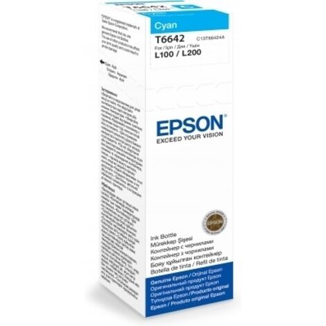 Epson T664240 Origineel Ecotank Bleu