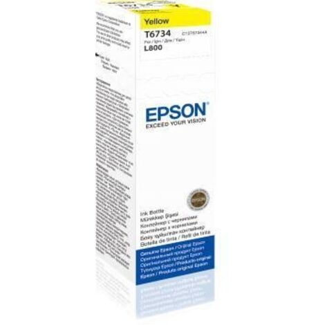 Epson T6734 cartucho de tinta 1 pieza(s) Original Rendimiento estándar Amarillo