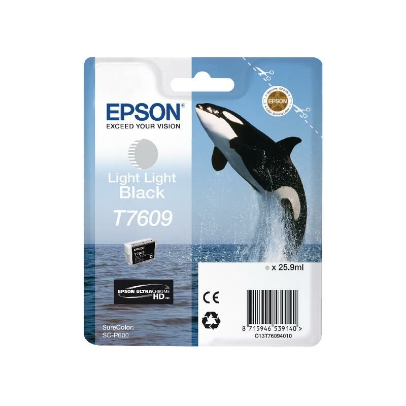 Epson - T7609 Light Light Black Ink - EP53914