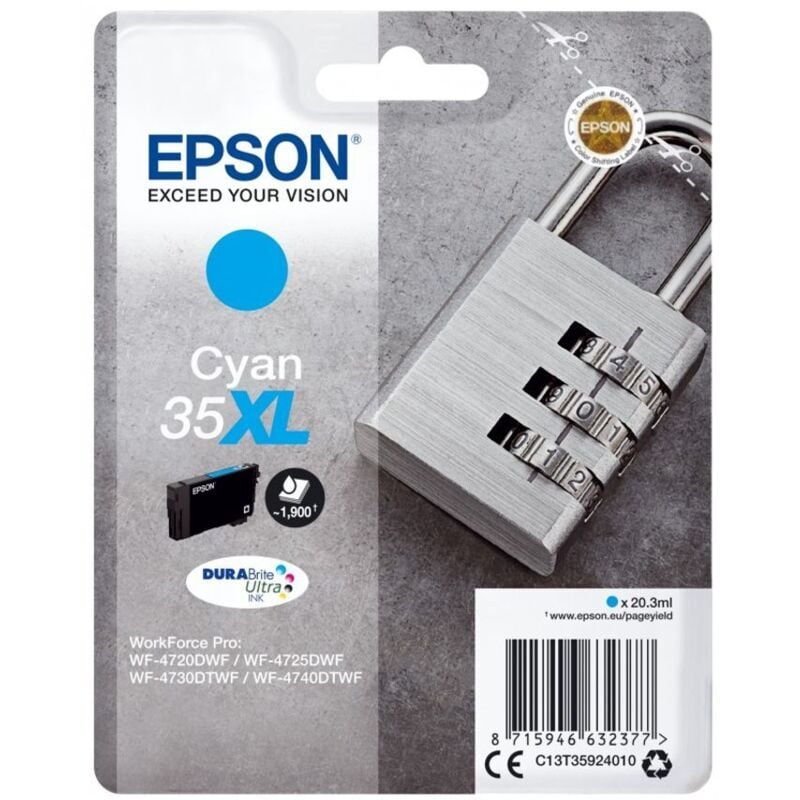 Cyan 35Xl Durabrite Ink - EP63237 - Epson