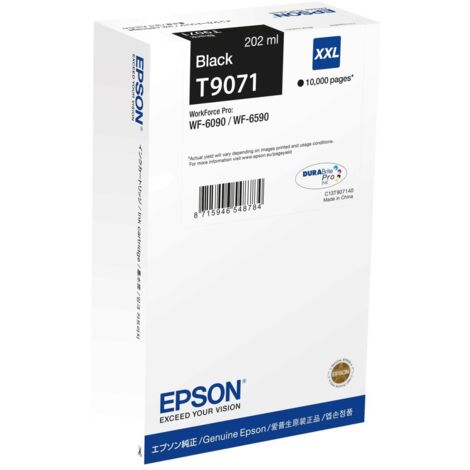 Epson T9071 - 202 ml - Größe XXL - Schwarz - original