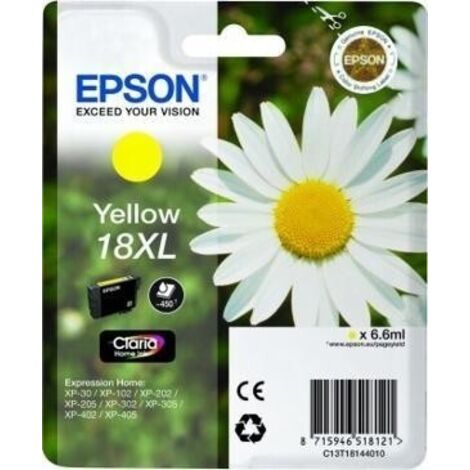 Epson tinta amarillo expression home xp-102/205/215/305/405 - nº18xl
