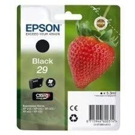 Epson tinta negro xp 235 332 335 432 435 - nº 29