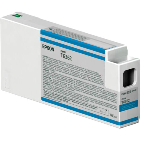 Epson Tintenpatrone cyan T 636 700 ml              T 6362