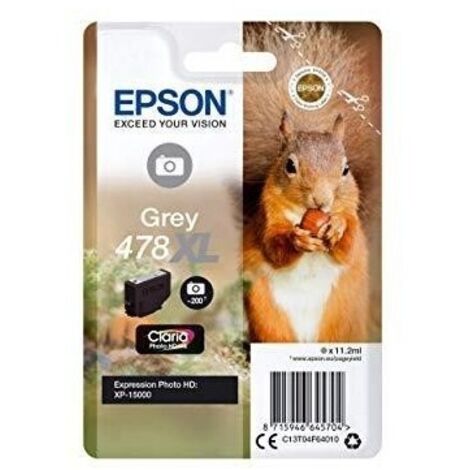 Epson Tintenpatrone grey Claria Photo HD 478 XL    T 04F6