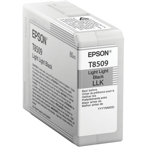Epson Tintenpatrone light light black T 850 80 ml         T 8509