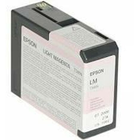 Epson Tintenpatrone light magenta T 580  80 ml      T 5806