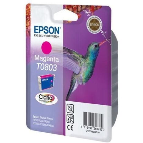 Epson Tintenpatrone magenta T 080                     T 0803