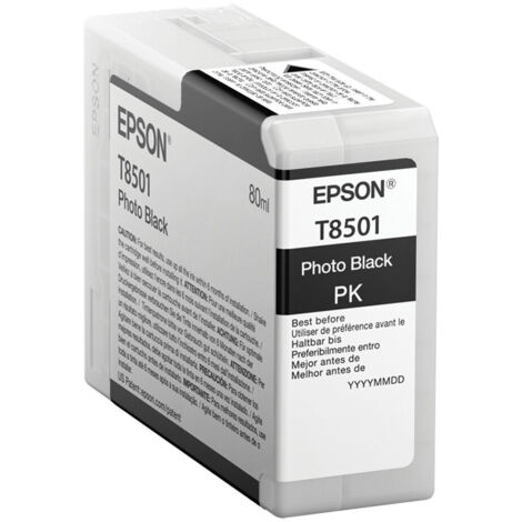 Epson Tintenpatrone photo black T 850 80 ml               T 8501