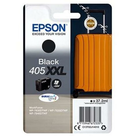 Epson Tintenpatrone schwarz DURABrite Ultra Ink 405XXL T02J1 Druckerpatronen